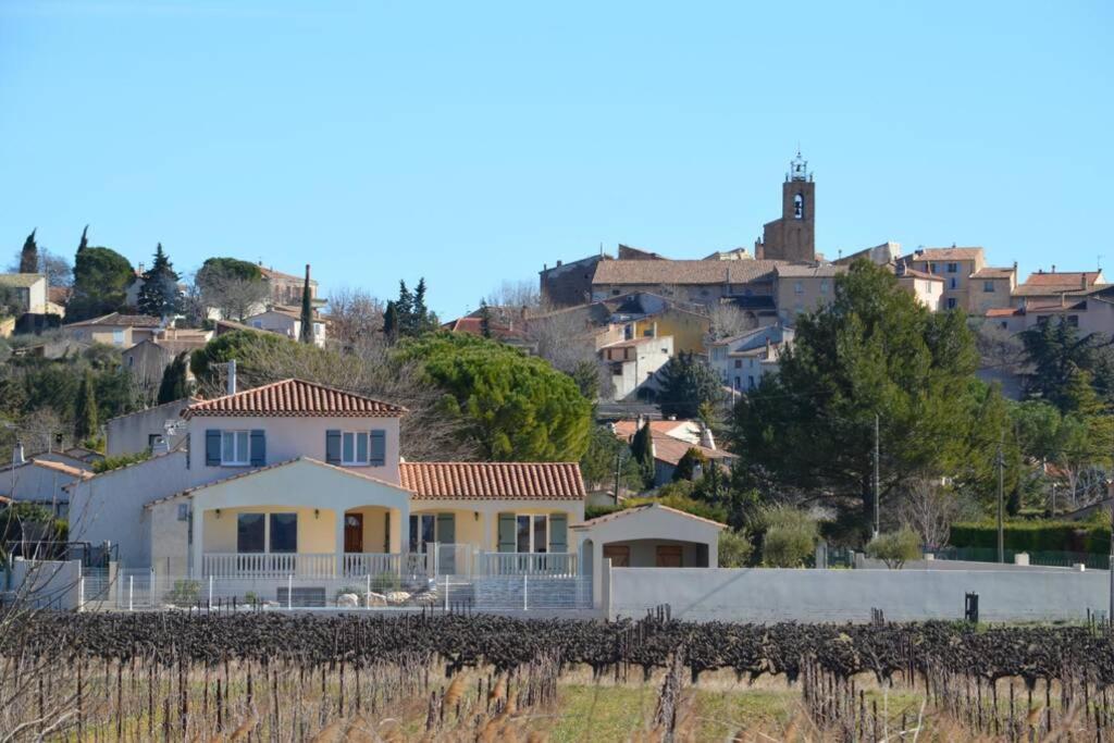Апартаменты Vue Sainte Victoire, Proche Aix-En-Provence Pourrieres Экстерьер фото